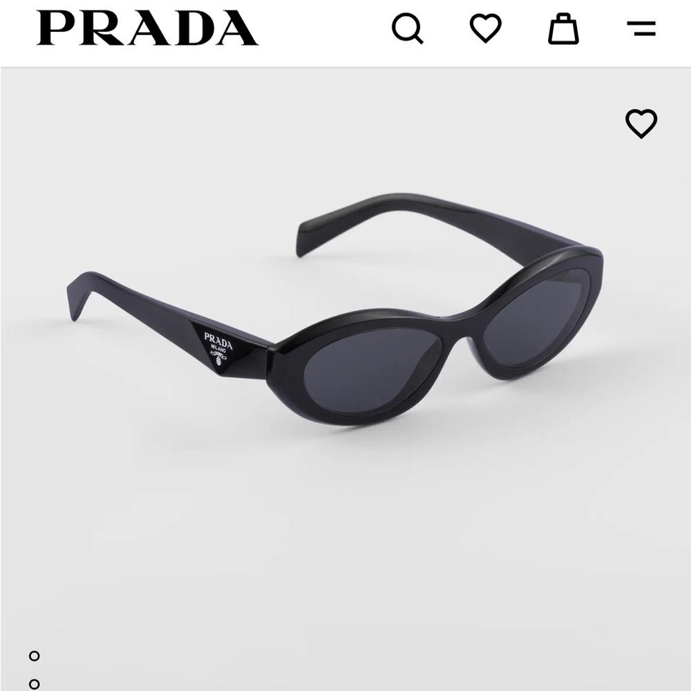 Authentic PRADA Symbole Sunglasses Retail $520.00